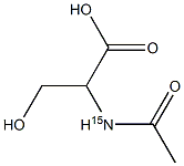 N-Acetyl-DL-serine-15N