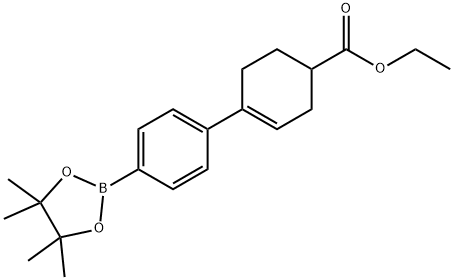 ethyl 4'-(4,4,5,5-tetramethyl-1,3,2-dioxaborolan-2-yl)-2,3,4,5-tetrahydro-[1,1'-biphenyl]-4-carboxylate