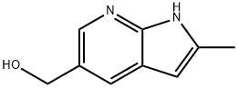 {2-methyl-1H-pyrrolo[2,3-b]pyridin-5-yl}methanol