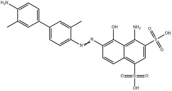 (E)-4-amino-6-((4'-amino-3,3'-dimethyl-[1,1'-biphenyl]-4-yl)diazenyl)-5-hydroxynaphthalene-1,3-disulfonic acid