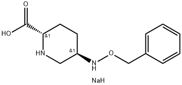 Trans-5-(Benzyloxyamino)piperidine-2-carboxylic acid,sodium salt