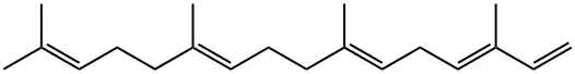 1,3,6,10,14-Hexadecapentaene, 3,7,11,15-tetramethyl-, (3E,6E,10E)-