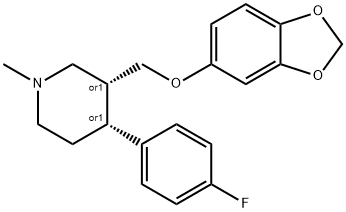 (3R,4R)-3-((benzo[d][1,3]dioxol-5-yloxy)methyl)-4-(4-fluorophenyl)-1-methylpiperidine compound