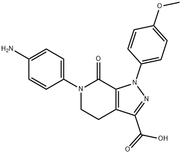 Apixaban impurity 14/6-(4-aminophenyl)-1-(4-methoxyphenyl)-7-oxo-4,5,6,7-tetrahydro-1H-pyrazolo[3,4-c]pyridine-3-carboxylic acid