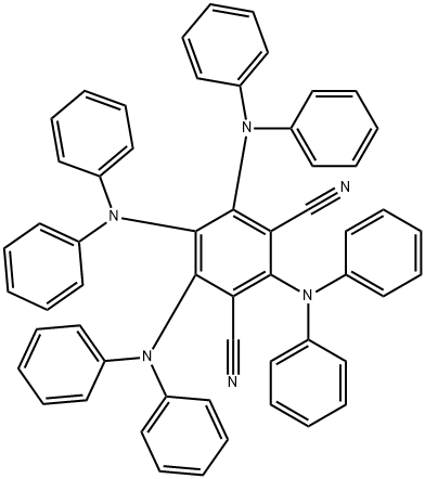 1,3-Benzenedicarbonitrile, 2,4,5,6-tetrakis(diphenylamino)-