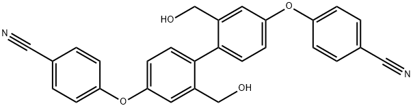 Benzonitrile, 4,4'-[[2,2'-bis(hydroxymethyl)[1,1'-biphenyl]-4,4'-diyl]bis(oxy)]bis-