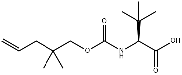(2S)-2-(2,2-dimethylpent-4-enoxycarbonylamino)-3,3-dimethylbutanoic acid