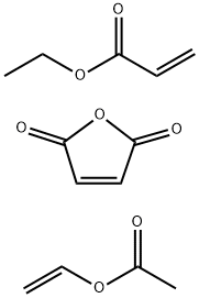 2-Propenoic acid, ethyl ester, polymer with ethenyl acetate and 2,5-furandione, hydrolyzed