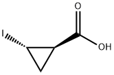 Cyclopropanecarboxylic acid,2-iodo-,(1R,2S)-