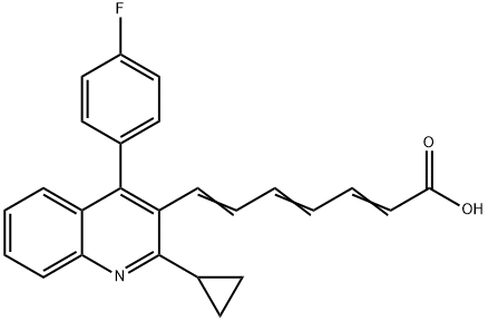 Pitavastatin Impurity 13 (Pitavastatin 2,4,6-Triene Impurity)