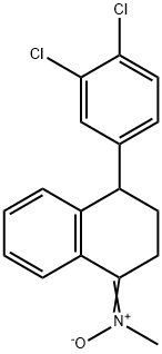 4-(3,4-dichlorophenyl)-N-methyl-3,4-dihydro-2H-naphthalen-1-imine oxide