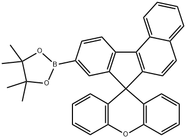 Spiro[7H-benzo[c]fluorene-7,9′-[9H]xanthene]-9-(4,4,5,5-tetramethyl-1,3,2-dioxaborolan-2-yl)