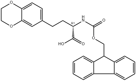 (2S)-4-(2,3-dihydro-1,4-benzodioxin-6-yl)-2-({[(9H-fluoren-9-yl)methoxy]carbonyl}amino)butanoic acid