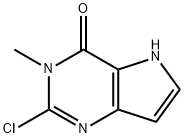 4H-Pyrrolo[3,2-d]pyrimidin-4-one, 2-chloro-3,5-dihydro-3-methyl-