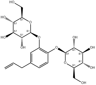 3,4-Dihydroxyallylbenzene 3,4-di-O-glucoside