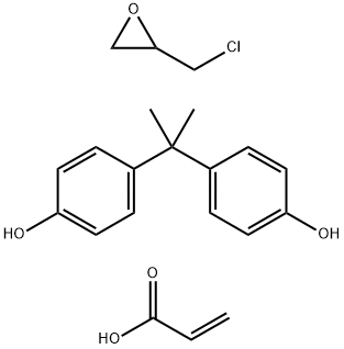 2,2-Bis(4-hydroxyphenyl)propane-epichlorohydrin copolymer acrylate