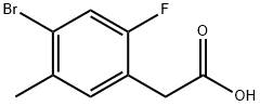 Benzeneacetic acid, 4-bromo-2-fluoro-5-methyl-