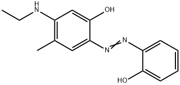 Phenol, 5-(ethylamino)-2-[2-(2-hydroxyphenyl)diazenyl]-4-methyl- (ACI)
