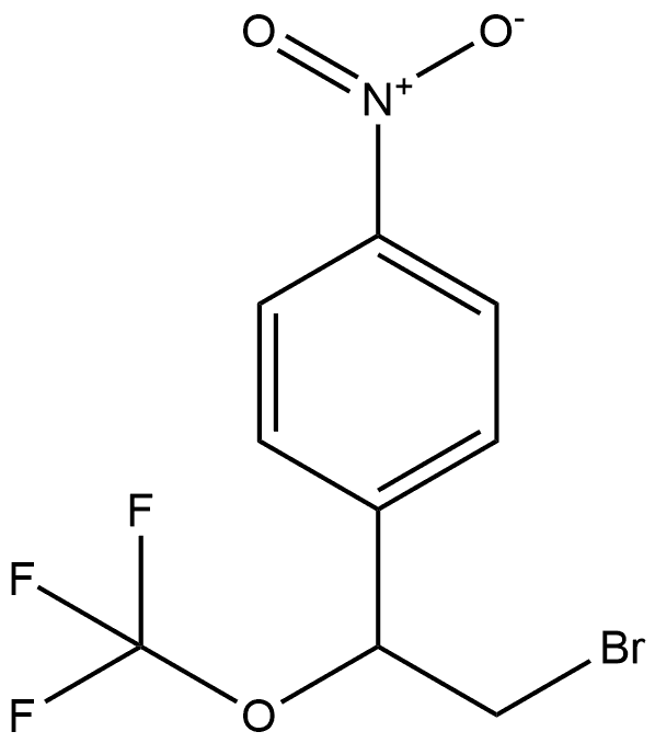 1-(2-bromo-1-(trifluoromethoxy)ethyl)-4-nitrobenzene