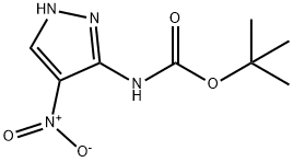 Carbamic acid, N-(4-nitro-1H-pyrazol-3-yl)-, 1,1-dimethylethyl ester