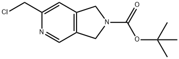 2H-Pyrrolo[3,4-c]pyridine-2-carboxylic acid, 6-(chloromethyl)-1,3-dihydro-, 1,1-dimethylethyl ester