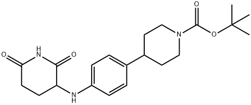1-Piperidinecarboxylic acid, 4-[4-[(2,6-dioxo-3-piperidinyl)amino]phenyl]-, 1,1-dimethylethyl ester