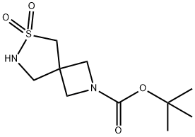 6-Thia-2,7-diazaspiro[3.4]octane-2-carboxylic acid, 1,1-dimethylethyl ester, 6,6-dioxide