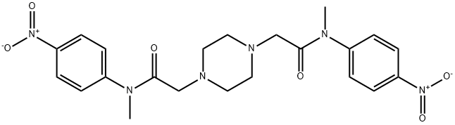 1,?4-?Piperazinediacetamid?e, N1,?N4-?dimethyl-?N1,?N4-?bis(4-?nitrophenyl)?-