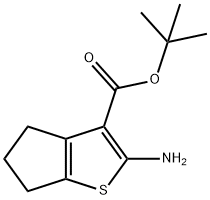 4H-Cyclopenta[b]thiophene-3-carboxylic acid, 2-amino-5,6-dihydro-, 1,1-dimethylethyl ester