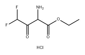 Ethyl 2-amino-4,4-difluoro-3-oxobutanoate hydrochloride
