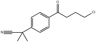 Benzeneacetonitrile, 4-(4-chloro-1-oxobutyl)-α,α-dimethyl-