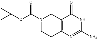 2-AMINO-3,5,7,8-TETRAHYDRO-4-OXO-PYRIDO[4,3-D]PYRIMIDINE-6(4H)-CARBOXYLIC ACID 1,1-DIMETHYLETHYL ESTER