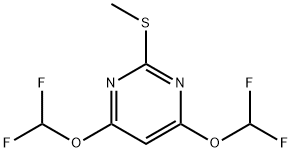 4,6-BIS(DIFLUOROMETHOXY)-2-(METHYLTHIO)PYRIMIDINE