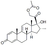 17,21-Dihydroxy-16α-methylpregna-1,4,9(11)-triene-3,20-dione 21-Acetate 