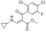 METHYL 3-(CYCLOPROPYLAMINO)-2-(2,4-DICHLORO-5-FLUOROBENZOYL)ACRYLATE