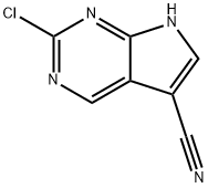 2-Chloro-7H-pyrrolo[2,3-d]pyriMidine-5-carbonitrile