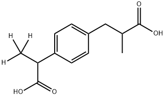 Ibuprofen Carboxylic Acid-d3
(Mixture of Diastereomers)