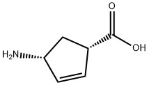 (1S,4R)-4-Amino-2-cyclopenten-1-carboxylic Acid Hydrochloride