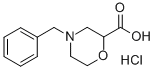 4-BENZYL-2-MORPHOLINECARBOXYLIC ACID HYDROCHLORIDE