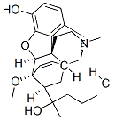 [5alpha,7alpha(R)]-4,5-epoxy-3-hydroxy-6-methoxy-alpha,17-dimethyl-alpha-propyl-6,14-ethenomorphinan-7-methanol hydrochloride