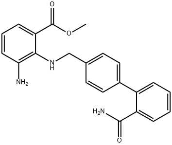 Methyl 3-aMino-2-((2'-carbaMoylbiphenyl-4-yl)MethylaMino)benzoate