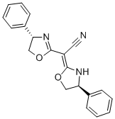 (+)-(4S)-PHENYL-ALPHA-[(4S)-PHENYLOXAZOLIDIN-2-YLIDENE]-2-OXAZOLINE-2-ACETONITRILE