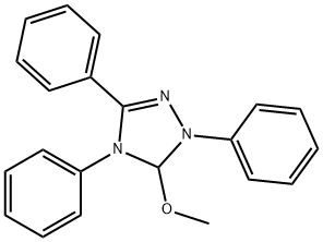 5-METHOXY-1,3,4-TRIPHENYL-4,5-DIHYDRO-1H-1,2,4-TRIAZOLIN