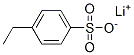 lithium p-ethylbenzenesulphonate 