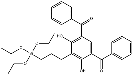 [4,6-Dihydroxy-5-[3-(triethoxysilyl)propyl]-1,3-phenylene]bis[phenylmethanone]