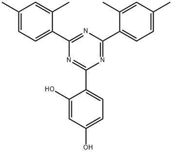 3-Benzenediol, 4-[4,6-bis(2,4-dimethylphenyl)-1,3,5-triazin-2-yl]-1