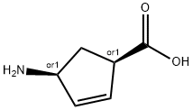 (1S,4R)-4-Aminocyclopent-2-enecarboxylic acid