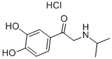 1-(3,4-dihydroxyphenyl)-2-[(1-methylethyl)amino] hydrochloride