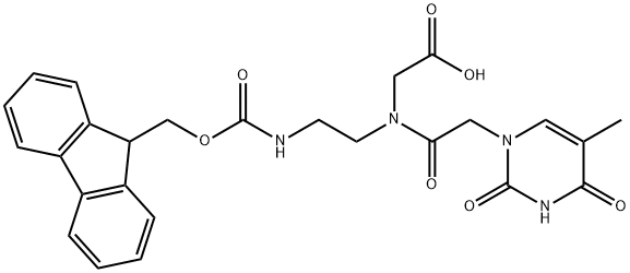 Glycine, N-[2-(3,4-dihydro-5-Methyl-2,4-dioxo-1(2H)-pyriMidinyl)acetyl]-N-[2-[[(9H-fluoren-9-ylMethoxy)carbonyl]aMino]ethyl]-