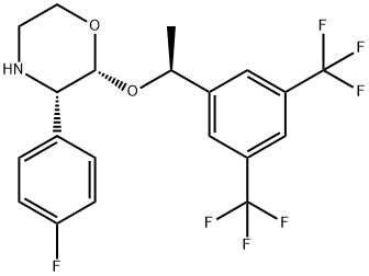 [2R-[2aR*),3a]-2-[1-[3,5-Bis(trifluoromethyl)phenyl]ethoxy]-3-(4-fluorophenyl)morpholine